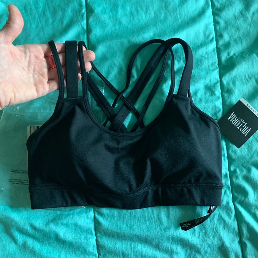 Victoria’s Secret Sports Bra Size Medium - Black